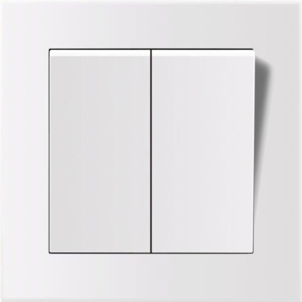 Interruttore A Pulsante Nero Semplice Da Incasso Serie Moderna • Italia - Foto 8