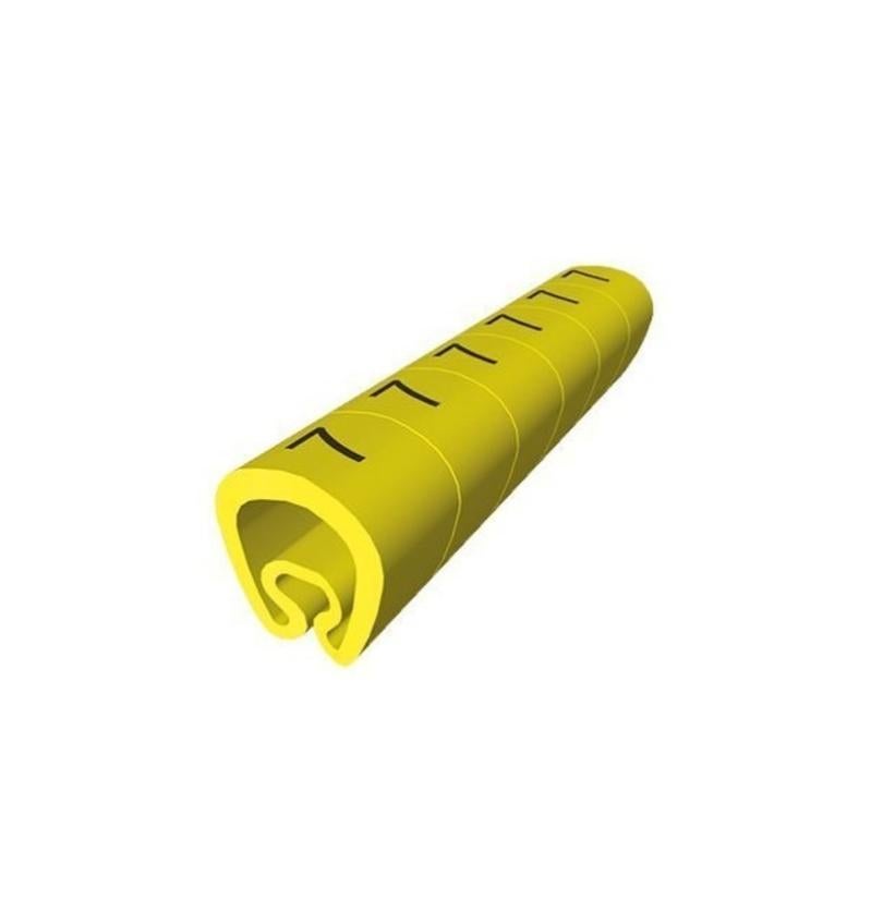 Marcatori Cavi Numerati Giallo 50 Di Ciascuno 0~9 - Foto 4