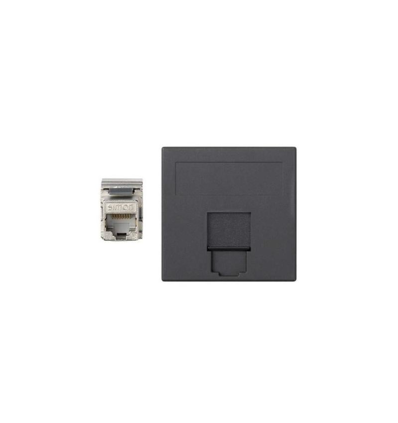 Placa Solaris Acero Inox Con Gris Con Dimmer - La Nueva Eléctrica - Foto 6