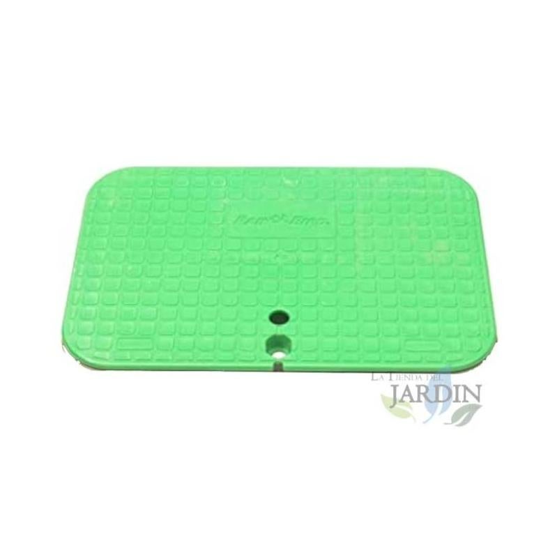 2 Coperchi Per Valvole Irrigazione Verde - Coperture R Tonde Per Giardino, Prato E Cortile - 15,5 Cm - 2