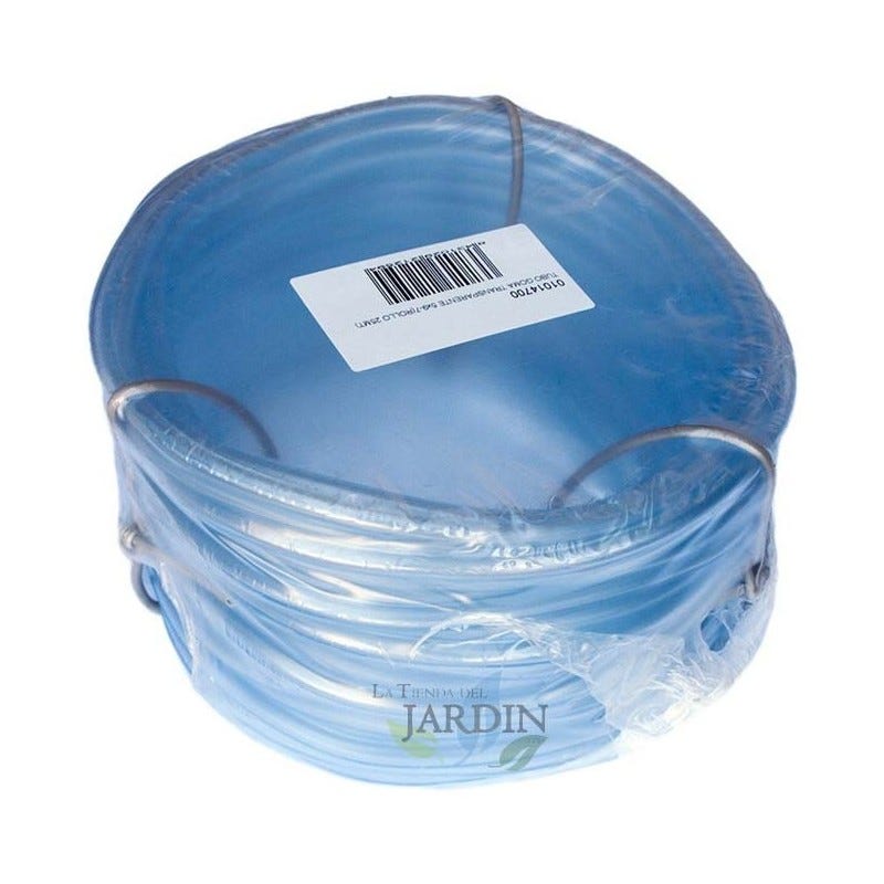 Tuyau alimentaire en PVC transparent souple de 10 x 14 mm (rouleau