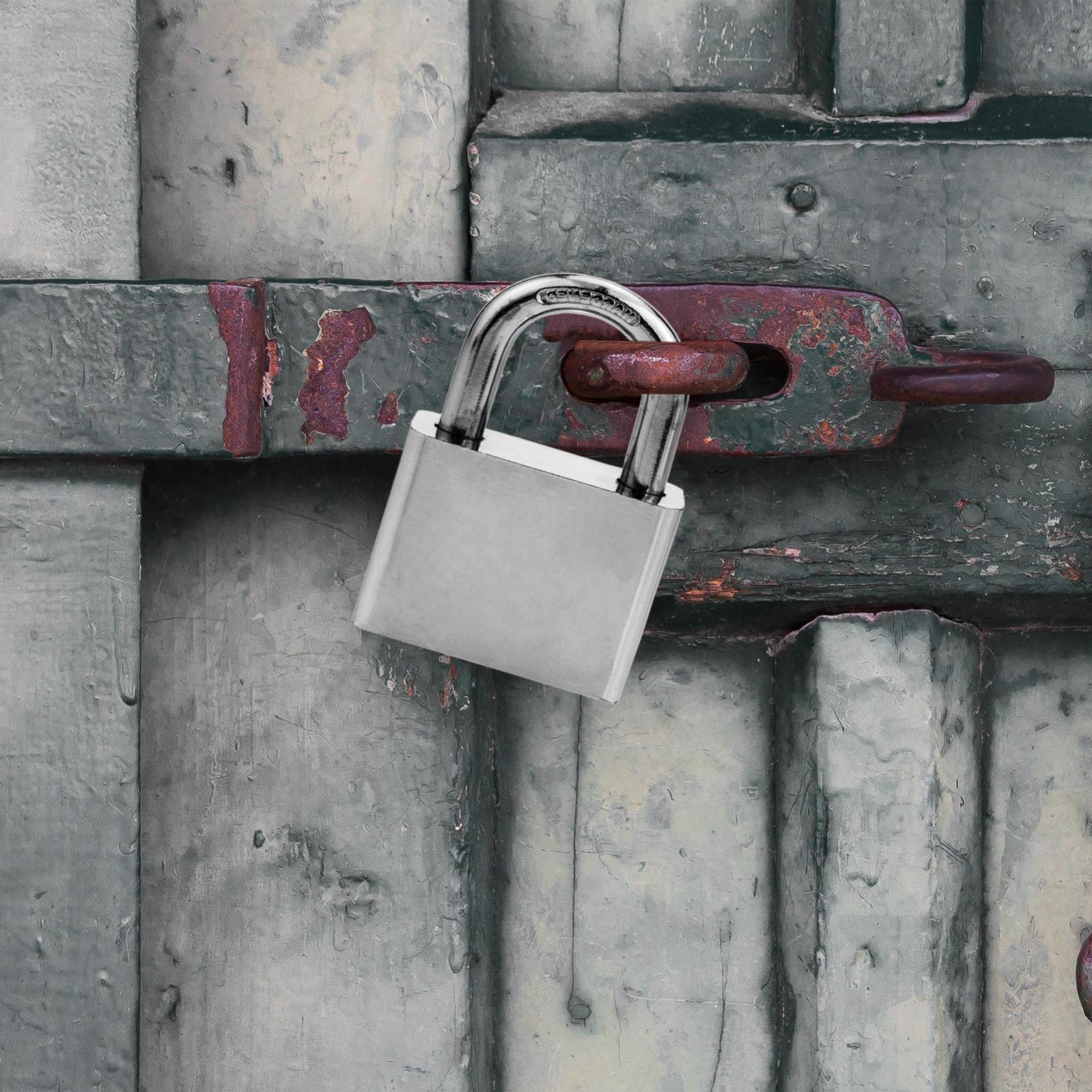 Lucchetto di sicurezza in acciaio temprato da 70 mm - 2