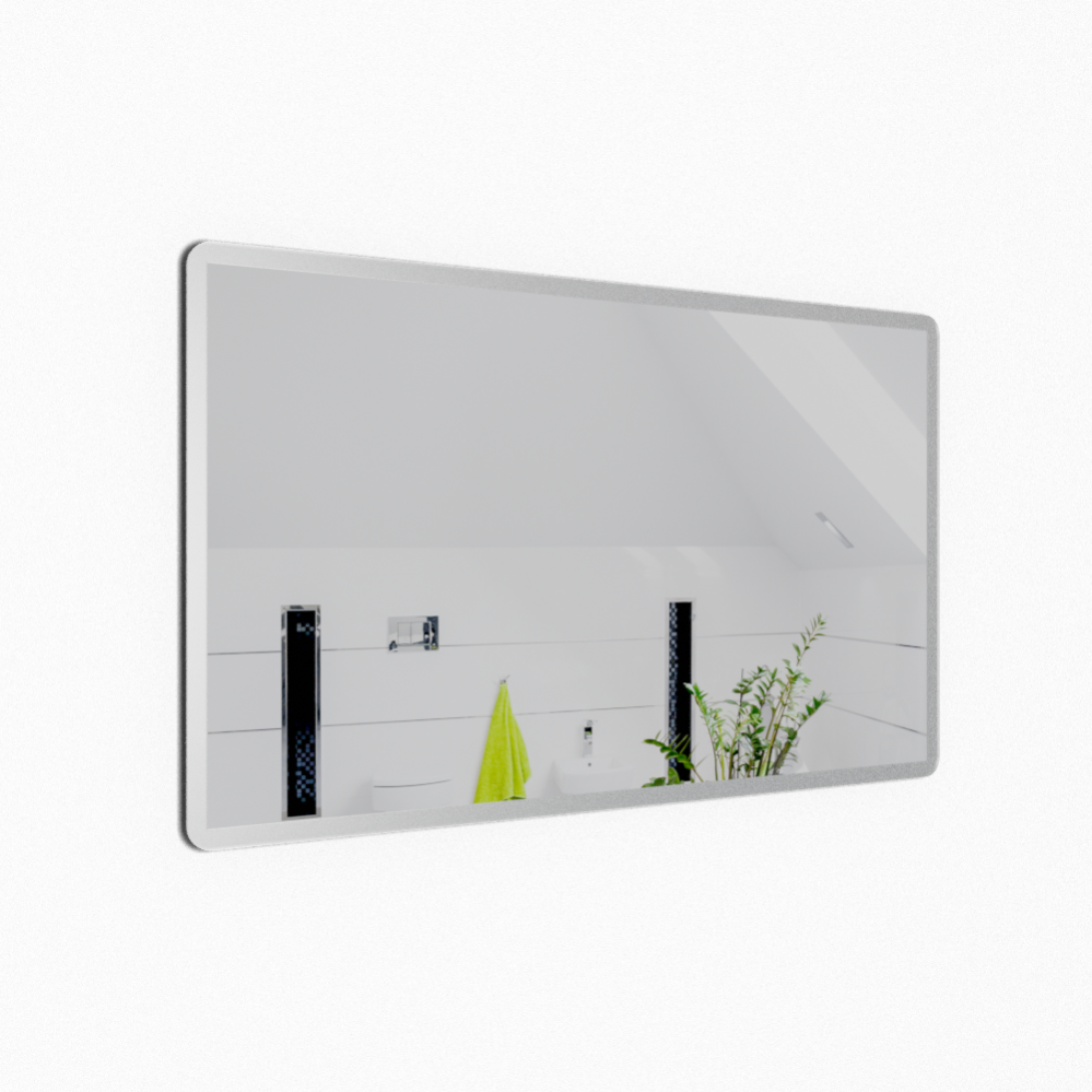 Specchio Da Bagno Led 110x60 Cm Luce Fredda Retroilluminato Con Antiappannante Palio 1