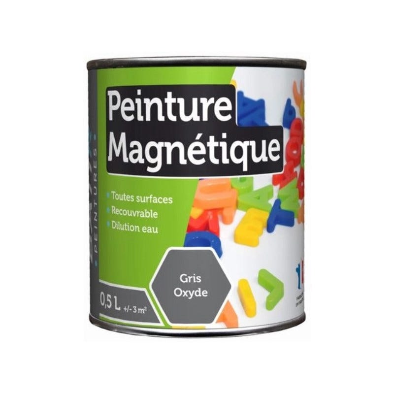 Peinture magnétique Dupli-Color 0.5 litre, pour 1.5 m² 