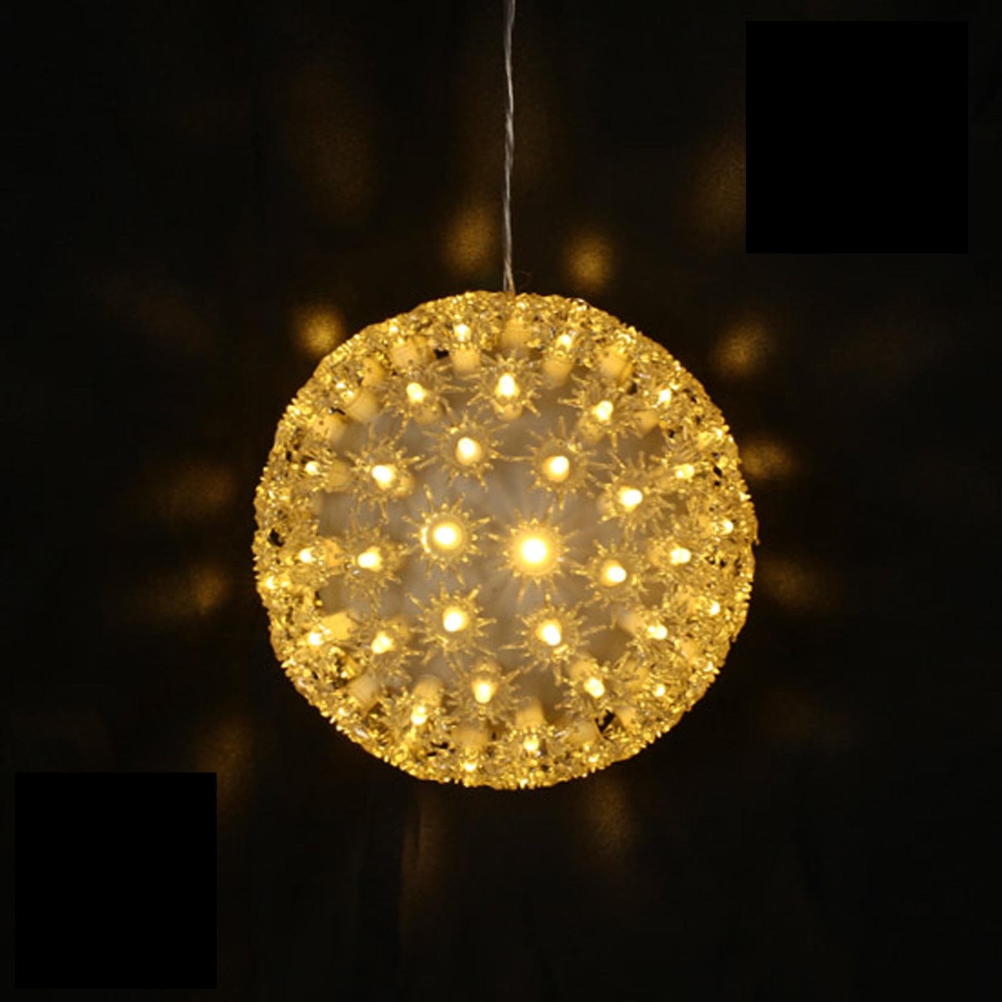 Boule lumineuse a led jaune Leroy Merlin