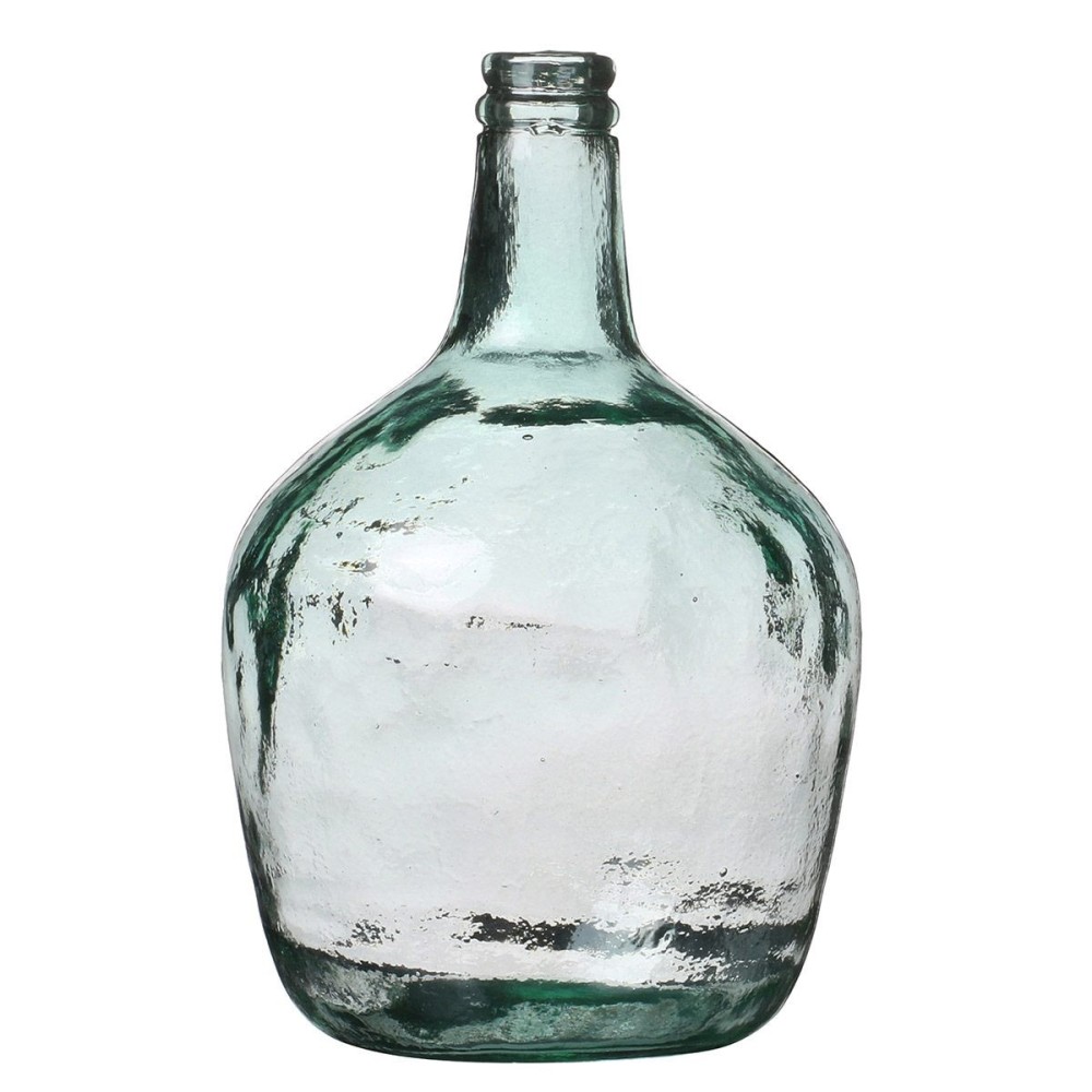 Vase dame Jeanne 4L verre recyclé D19 H31 Leroy Merlin