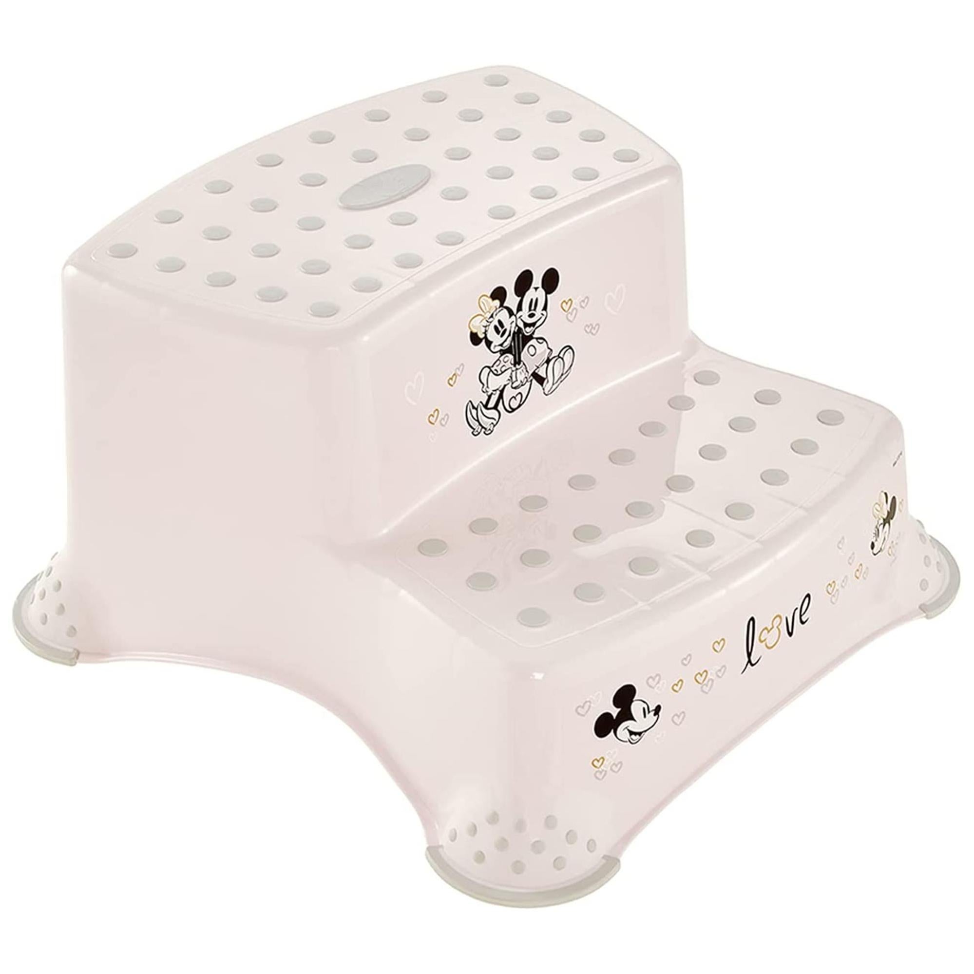 Sgabello A Due Livelli Keeeper | Per Bambini 3-14 Anni | Antiscivolo | Rosa Nordic - Foto 7