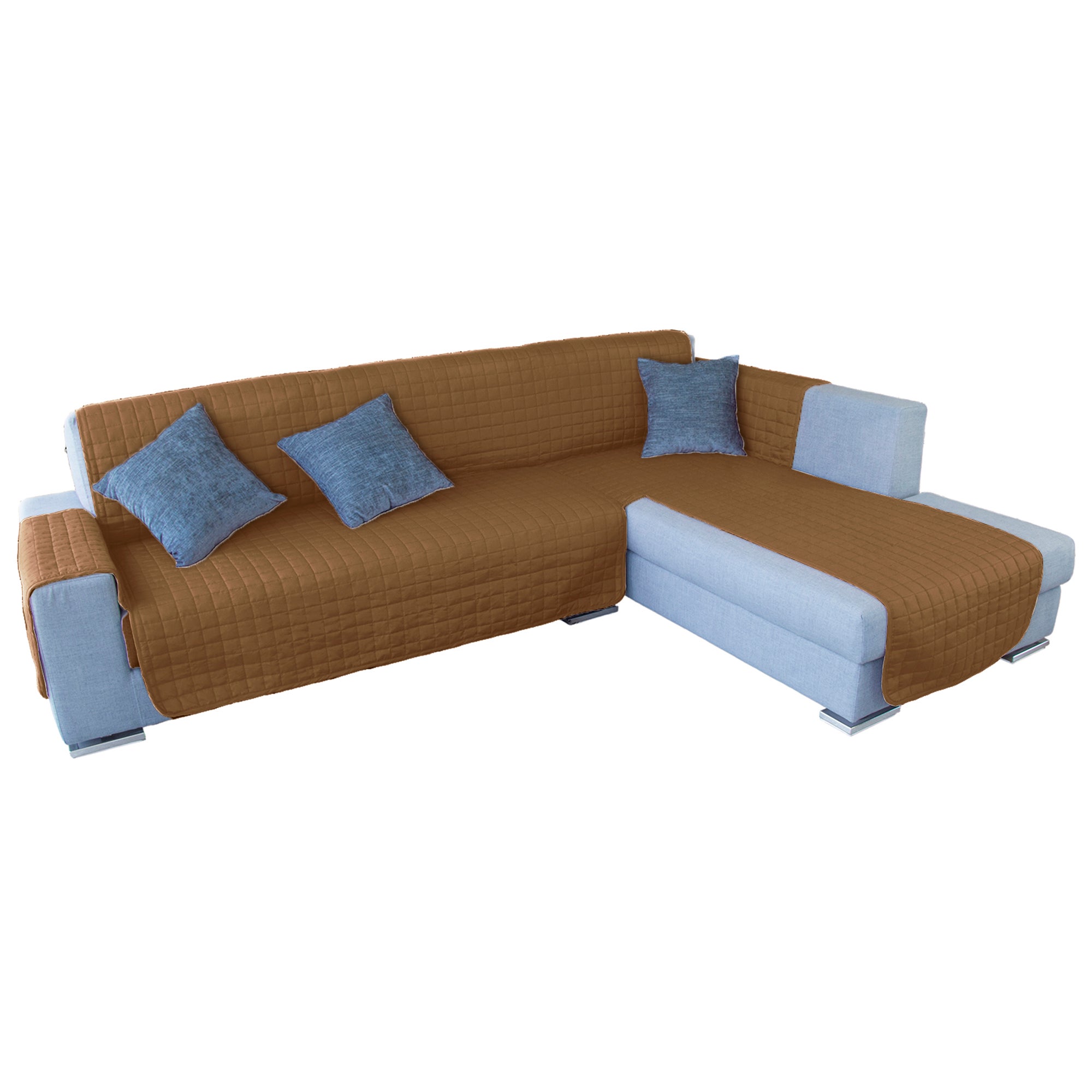 FUNDA PRACTICA PARA sofa tela reversible acolchada 1,2,3,4 plazas Dual  Quilt EUR 44,95 - PicClick FR