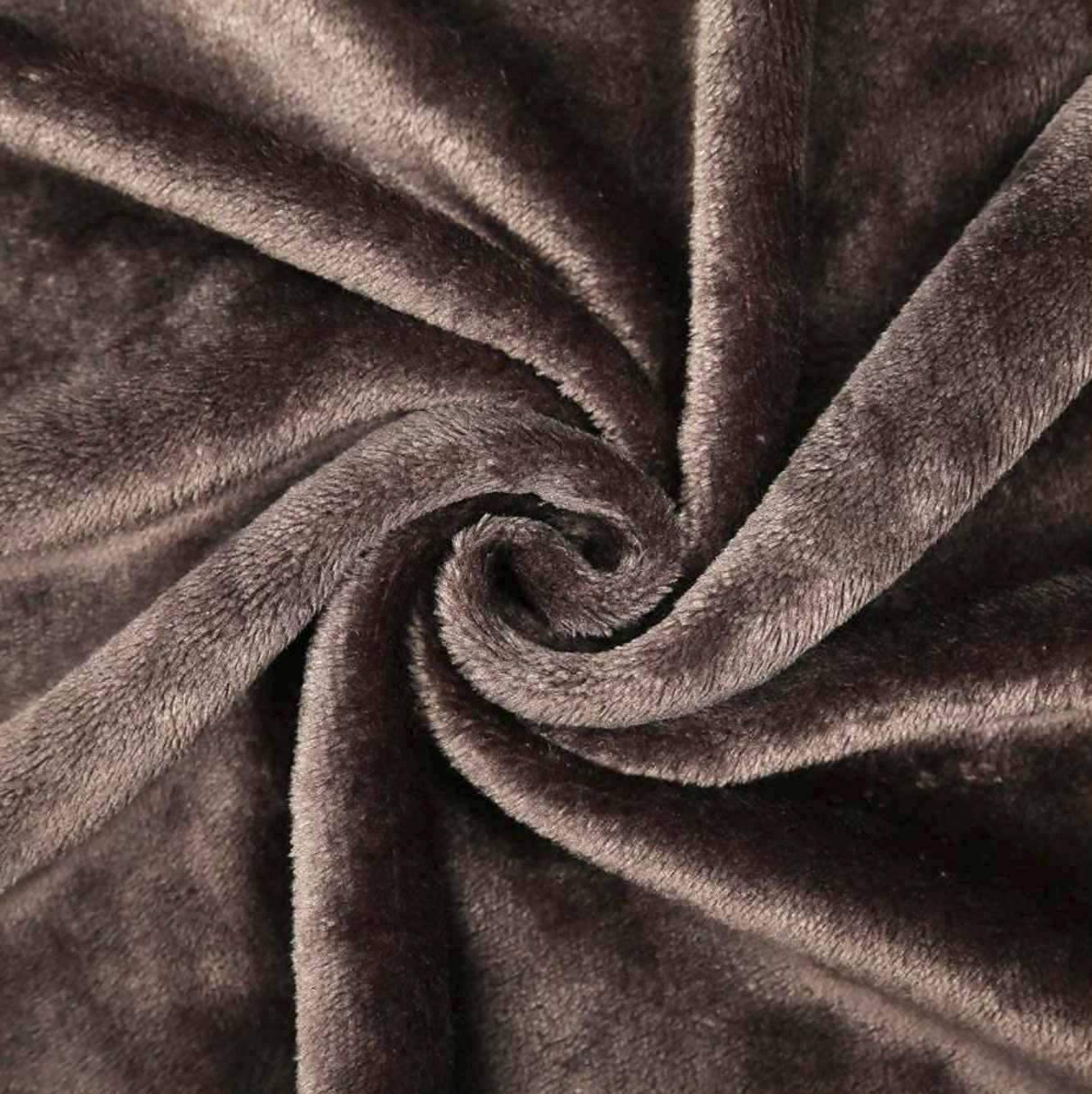 TIENDA EURASIA Mantas para Sof de Terciopelo 100 Microfibra