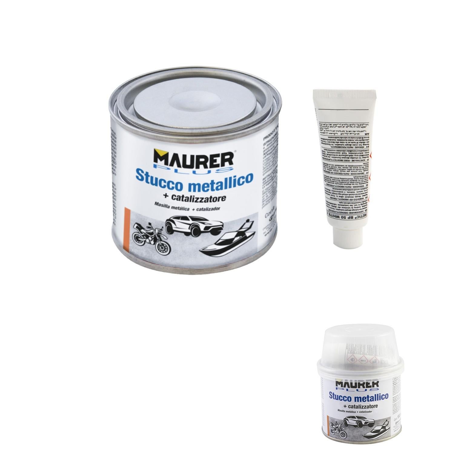 Masilla (stucco) In Fibra Di Vetro 150 Ml Con Indurente – Per Riparazioni Auto E Imbarcazioni - 4