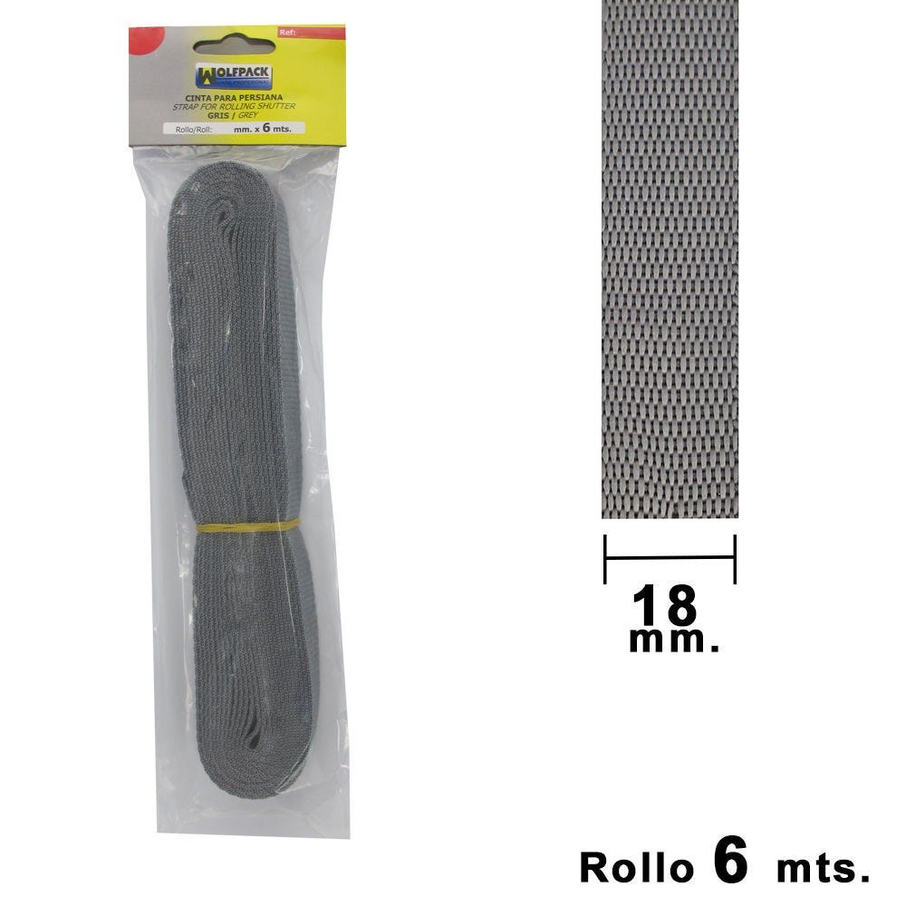 ▷🥇 distribuidor cinta persiana wolfpack bicolor 18 mm rollo 50 metros