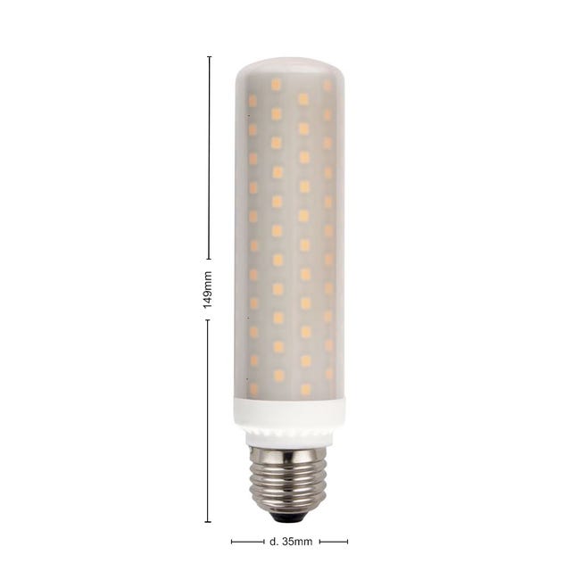 Ampoule LED à Tube Grande goutte S165 – E27 – 2,3W – Ambrée 1800K -  Dimmable - ®