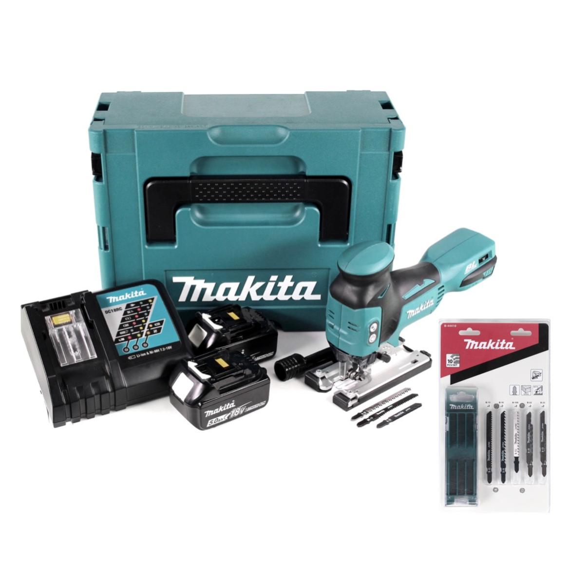 Grignoteuse sans fil 18V Li-Ion (2 x 5.0Ah) Makita DJN161RTJ
