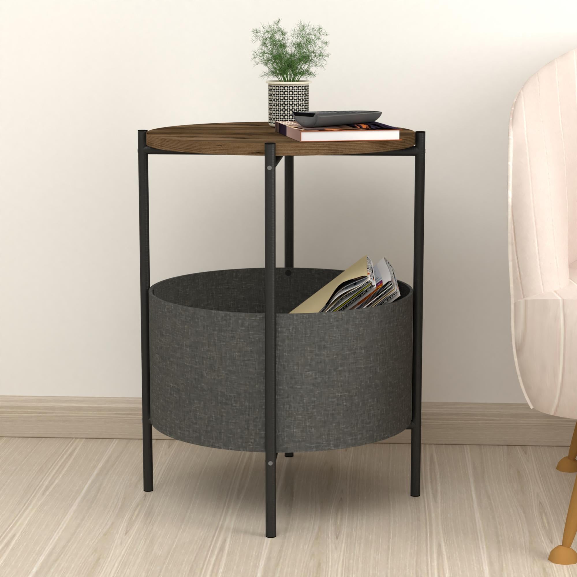 Dmora - Tavolo Pieghevole Da Esterno, Tavolino Da Bar, Tavolo Da Esterno Tavolino Da Bar Tavolo Da Giardino Cm 72x80h70 Colore Antracite 66808850