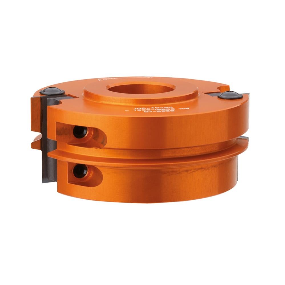Porte-outil CMT Pour Joints Collés - Fraise à Rainurer D=120x40x50 Mm, Pour Toupie Et Machine Combinée