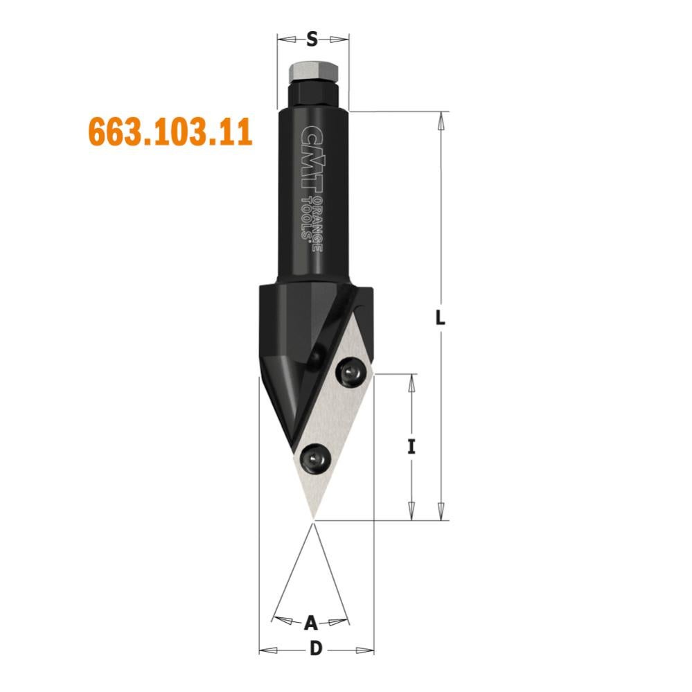 CMT ORANGE TOOLS 653.701.11 - FRESA TAGLI DIRITTI C - 4