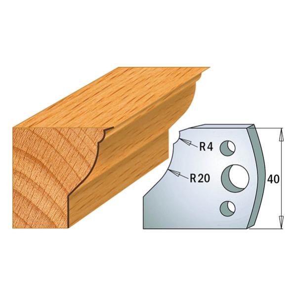 Coppia Coltelli CMT 690.060 - Lame 40x4mm Per Lavorazione Legno
