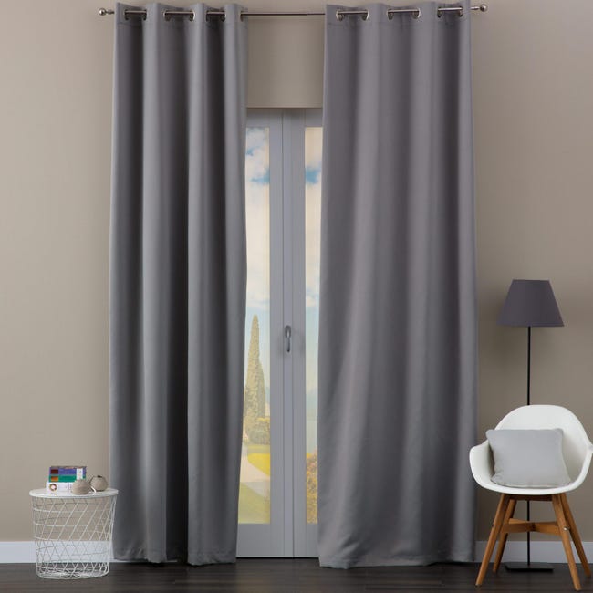 Protezione Privacy Luce Tenda Oscurante 150x150cm Blu Navy - Con - Foto 11