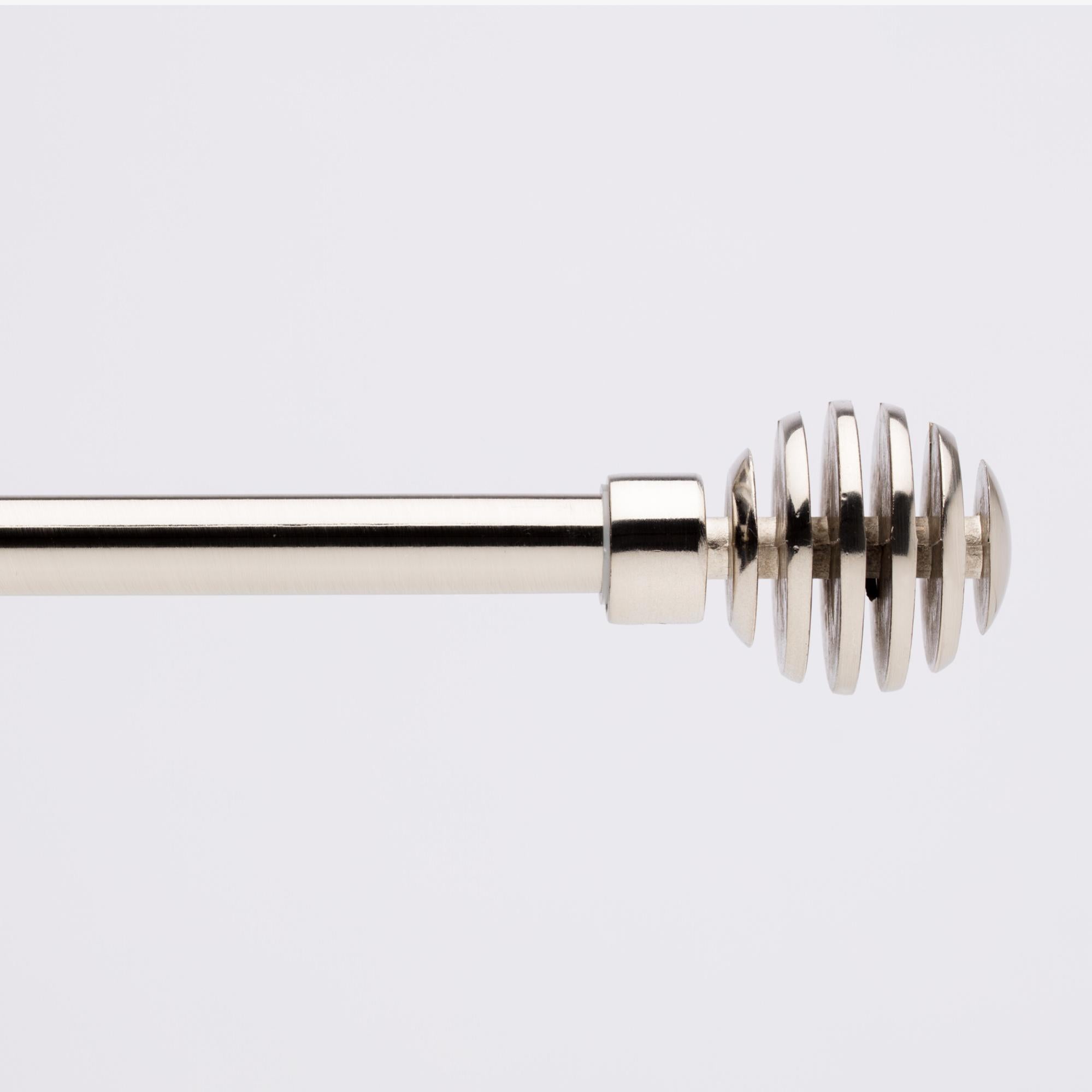 Bastoni Per Tende In Legno Bastoni E Binari Per Tende Argentati Per Tende Con Occhielli, Finestre, Soggiorno, Bagno, Camera Da Letto (argento, 70-155 Cm Bastoni Per Tende A Vista