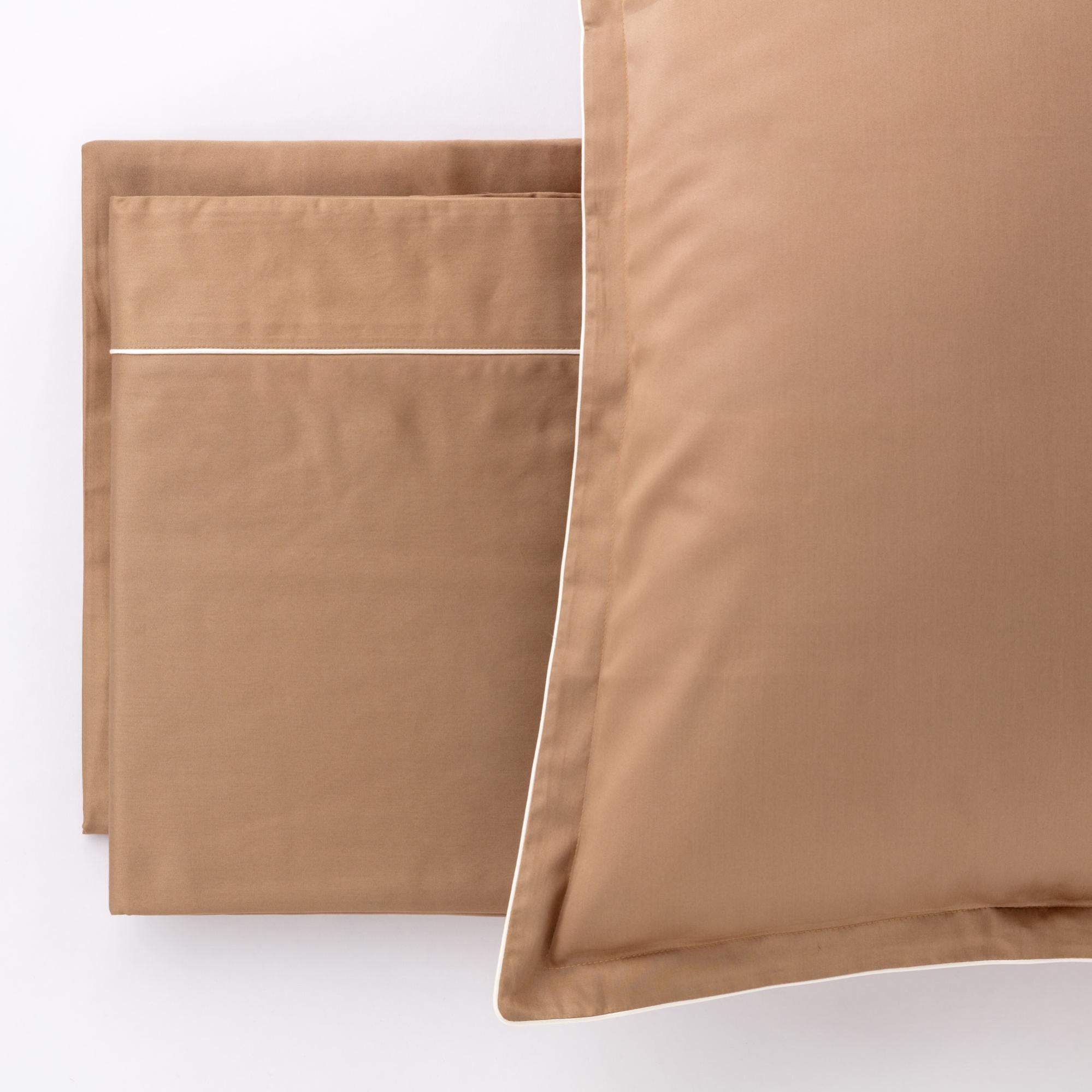 Completo Letto 2 Posti In Raso Sateen 100% Cotone - Lusso E Comfort Per La Tua Camera Da Letto - Foto 10