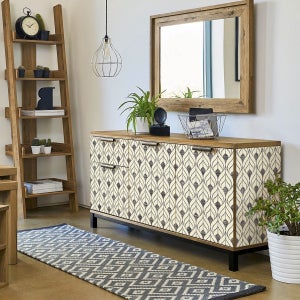 Vinilo muebles escandinavos ottschalk - adhesivo de pared - revestimiento  sticker mural decorativo - 40x60cm
