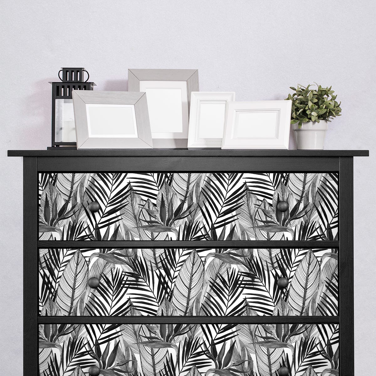 Vinilo muebles tropical nara - adhesivo de pared - revestimiento sticker  mural decorativo - 40x60cm
