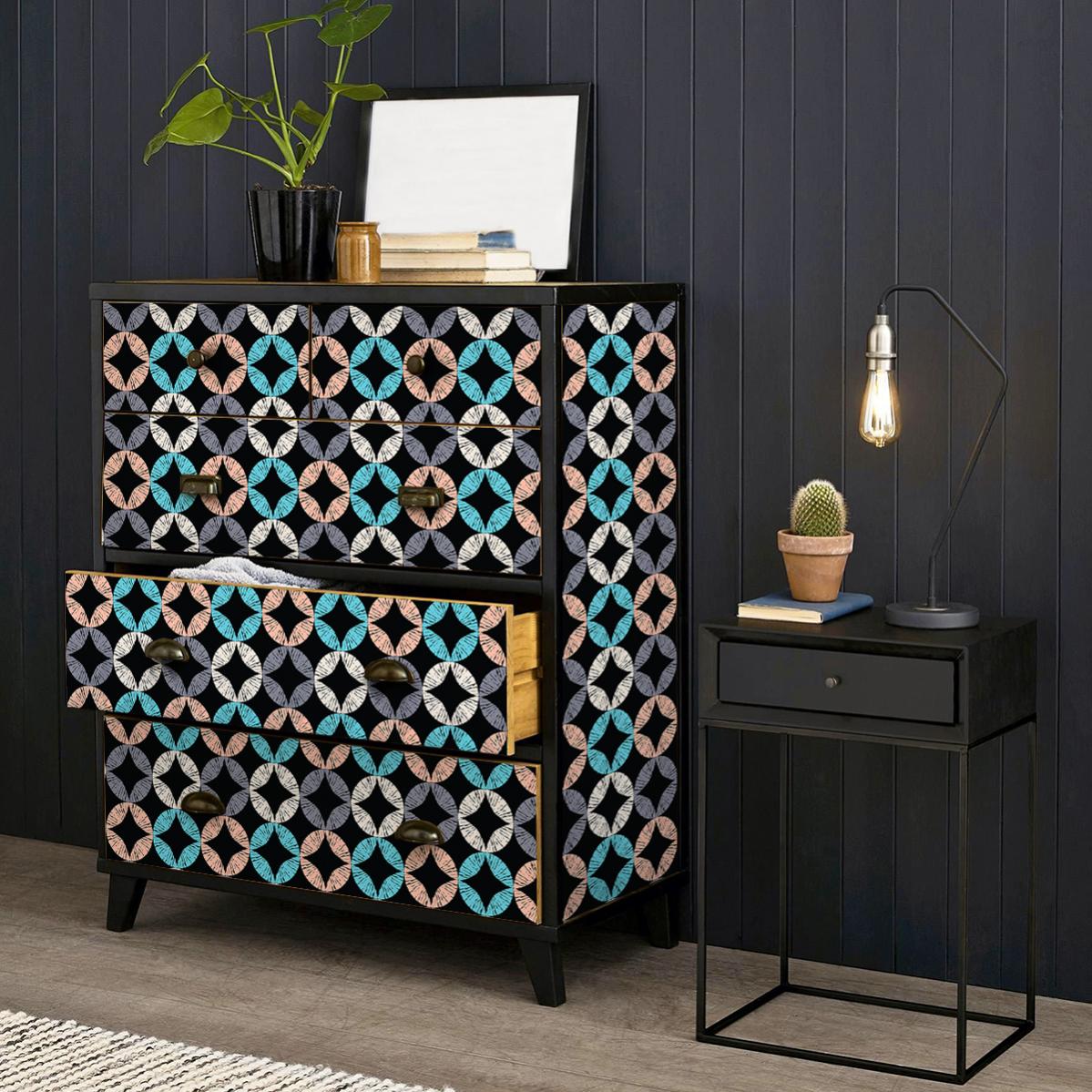 Carta Adesiva Per Mobile Colorata