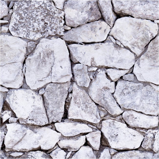 Vinilos material piedras de los Pirineos - adhesivo de pared - revestimiento  sticker mural decorativo - 30x30cm