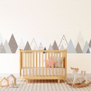 Adesivo bambino di montagna scandinavo sarka - Sticker adesivo