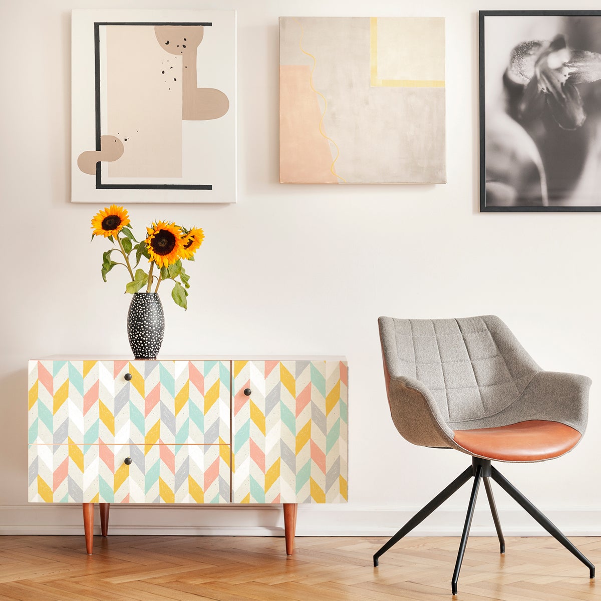 Vinilo muebles escandinavos mark - adhesivo de pared - revestimiento  sticker mural decorativo - 40x60cm