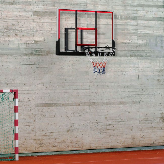 Arceau De But De Basket-ball Mural Portable De 45cm, Bord Et Filet