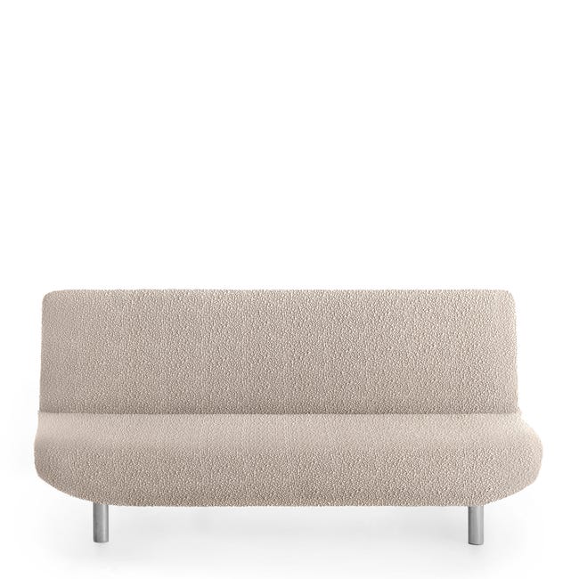 Funda de sofá click clack elástica crudo 180 - 230 cm | Leroy Merlin