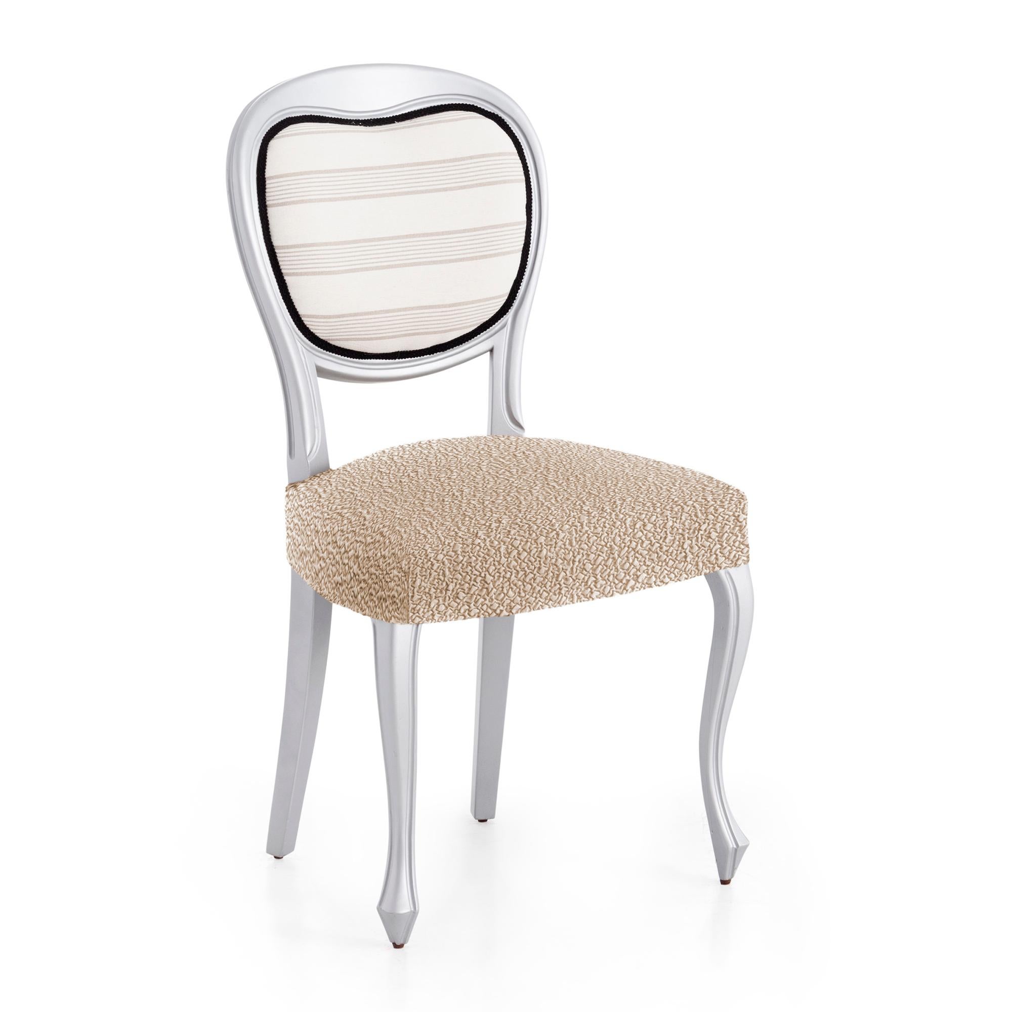 Pack 2 Coprisedia Troya bielastico beige 40 - 50 cm | Leroy Merlin