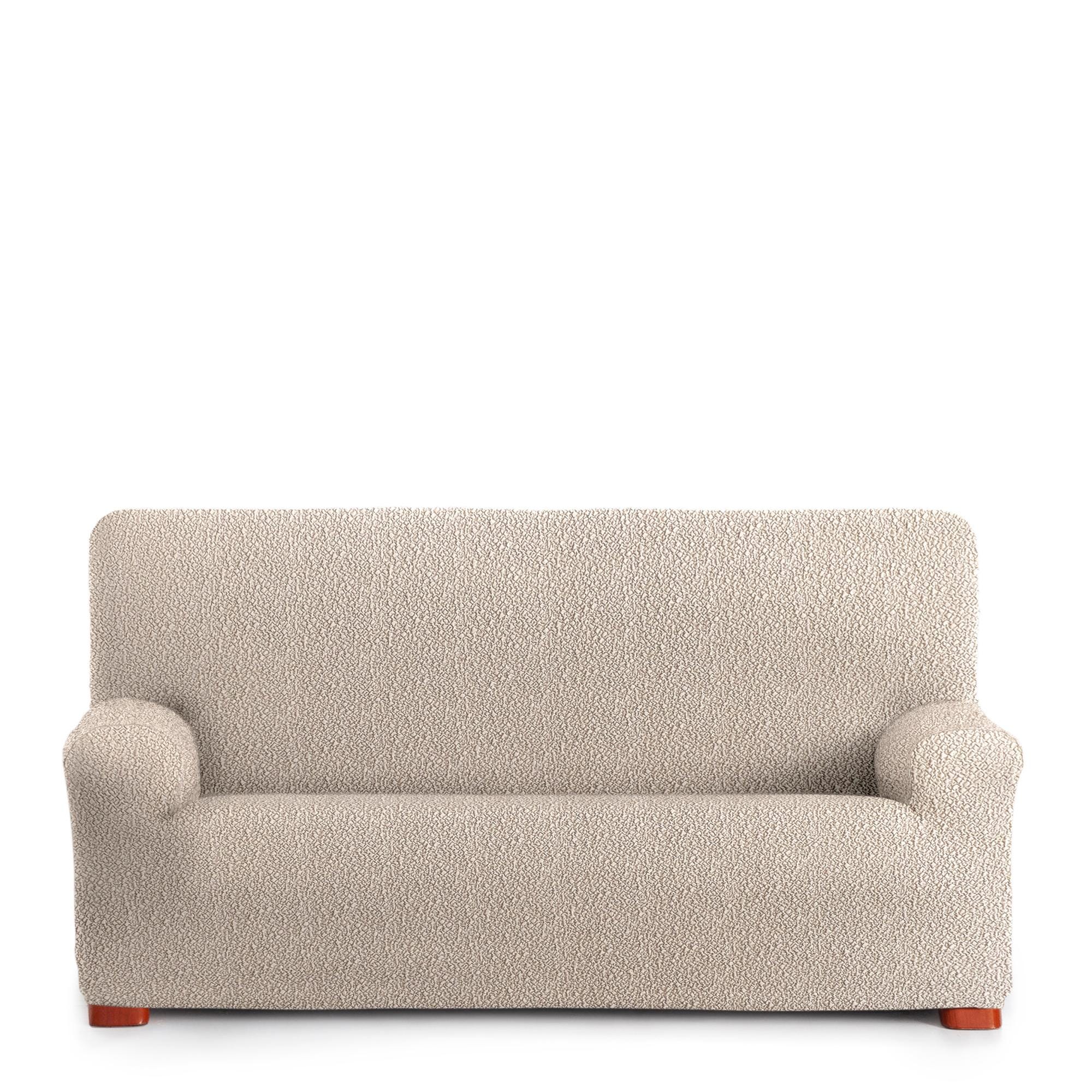 Housse De Canapé Extensible En Demi-cercle - Taille 4 Places (2,34m à 3m) - Protection élégante Et Facile à Laver