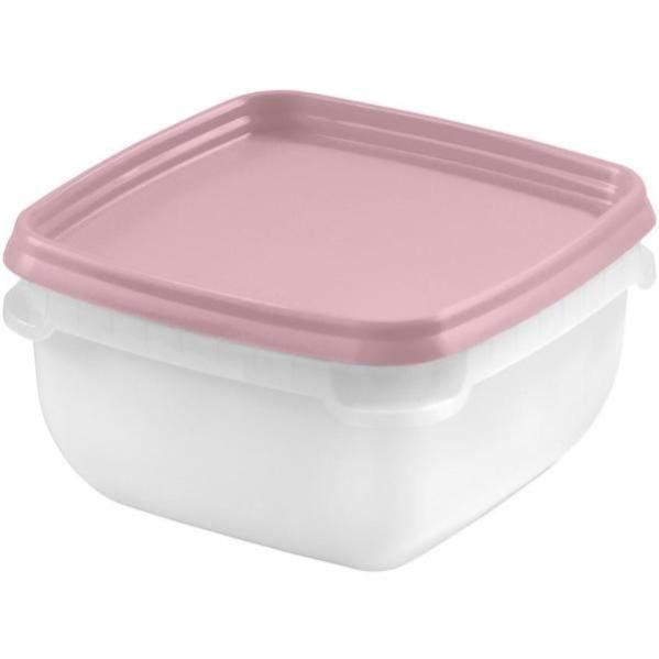 5 Boîtes de congélation Alimentaire Carrées 500 ml Leroy Merlin