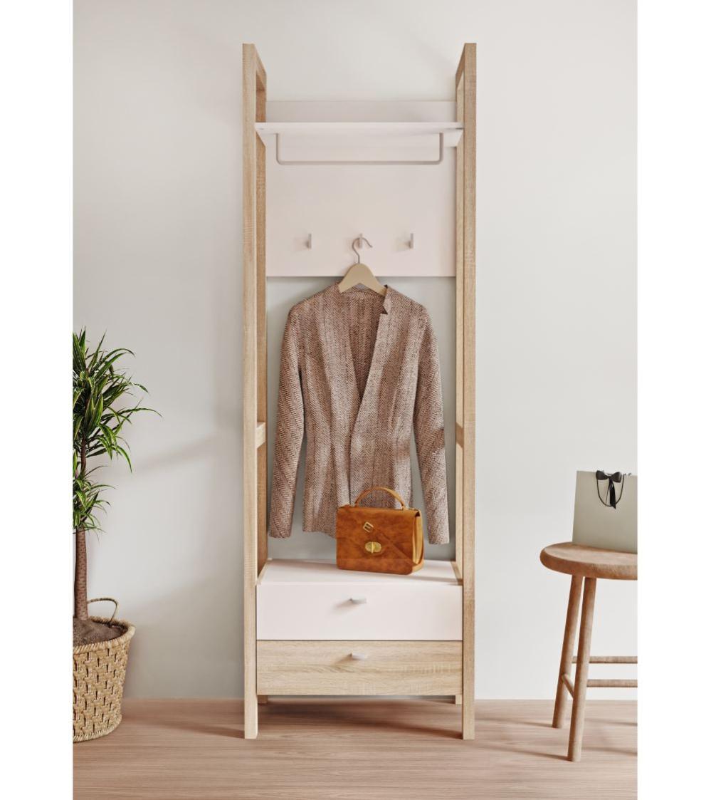 Recibidores Modernos Perchero Banco Recibidor Mueble Recibidor Con