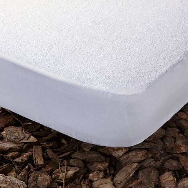 Funda colchón algodón 100% impermeable 150x190-200 cm LUNA