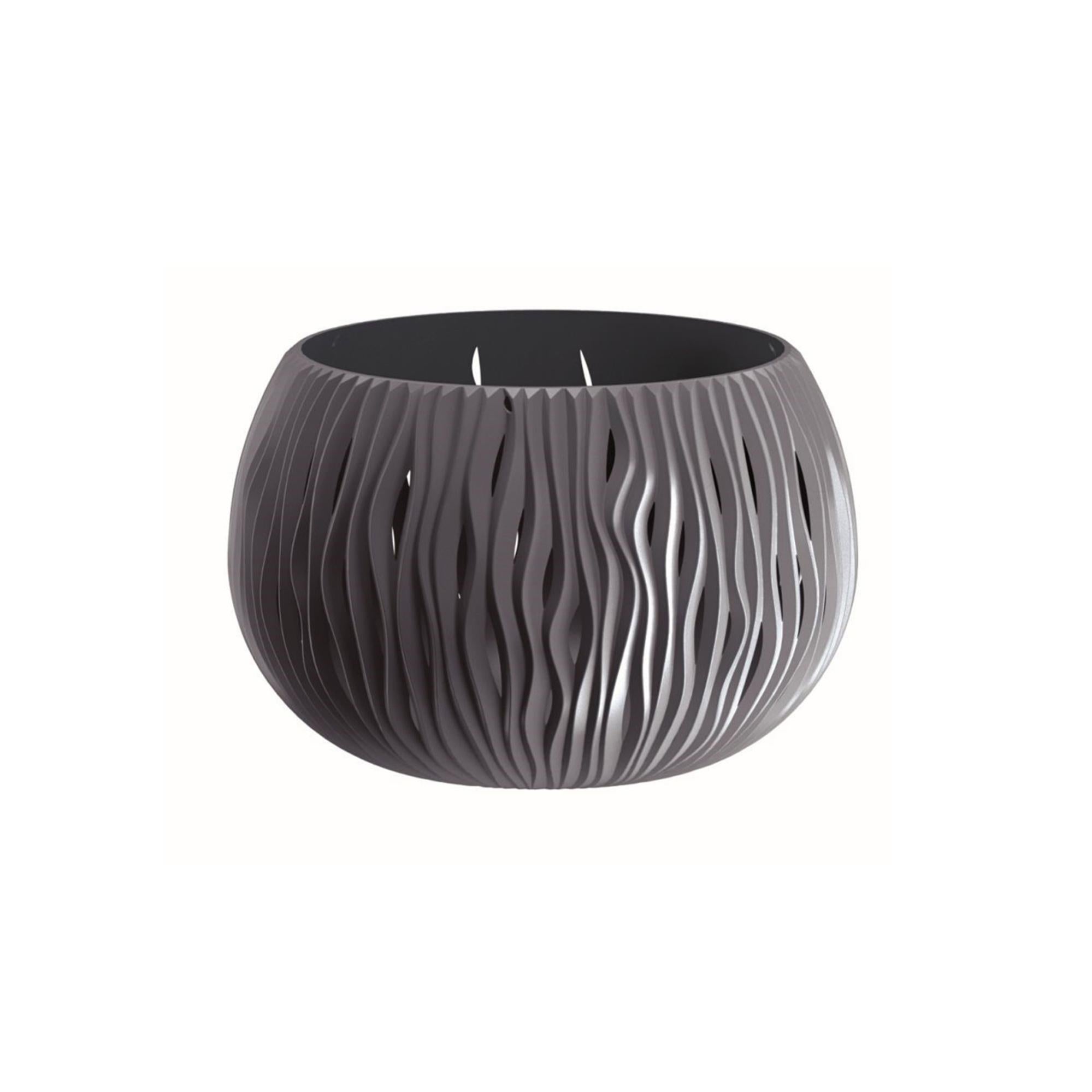 Prosperplast SPLOFY Vaso Rotondo 5L, Plastica Color Pesca, 21,8x18,4 Cm