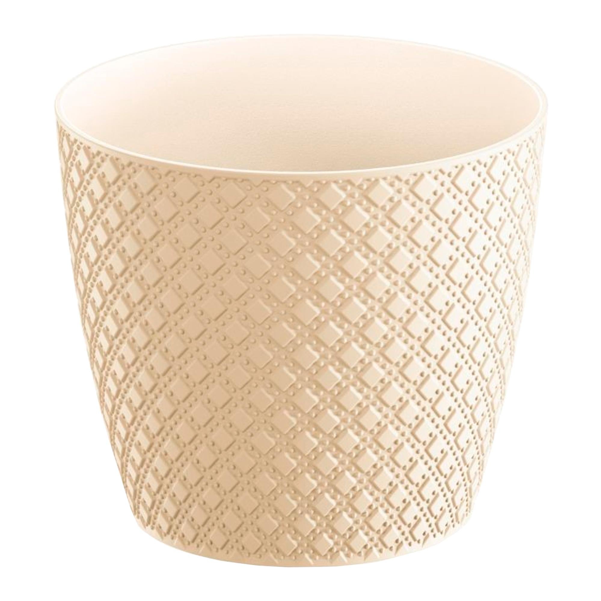 Vaso da fiori 2L Wheaty 157x157x138 mm, Grigio | Leroy Merlin