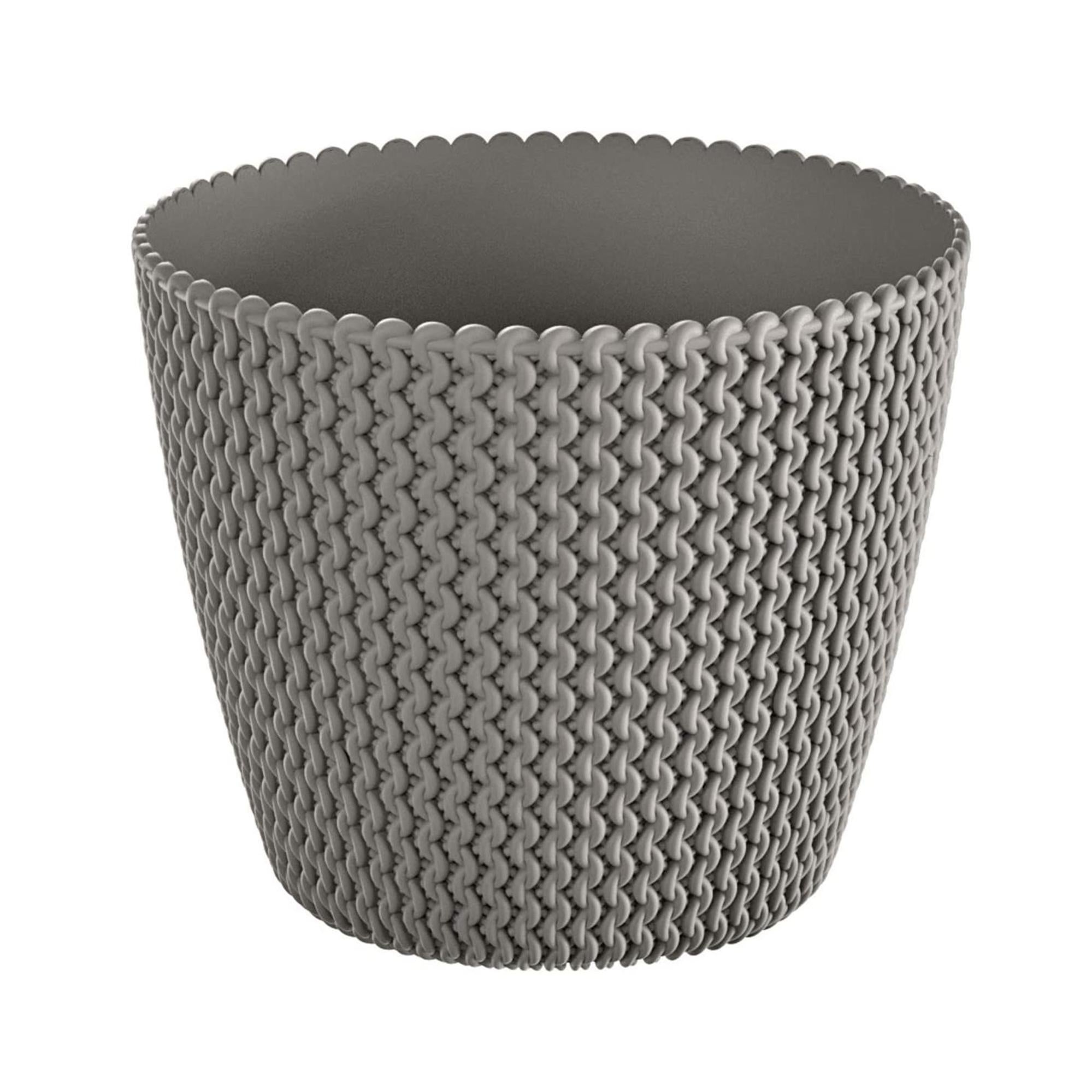 Vaso Santorini alto in plastica colore bianco H 65 cm, 33 cm | Leroy