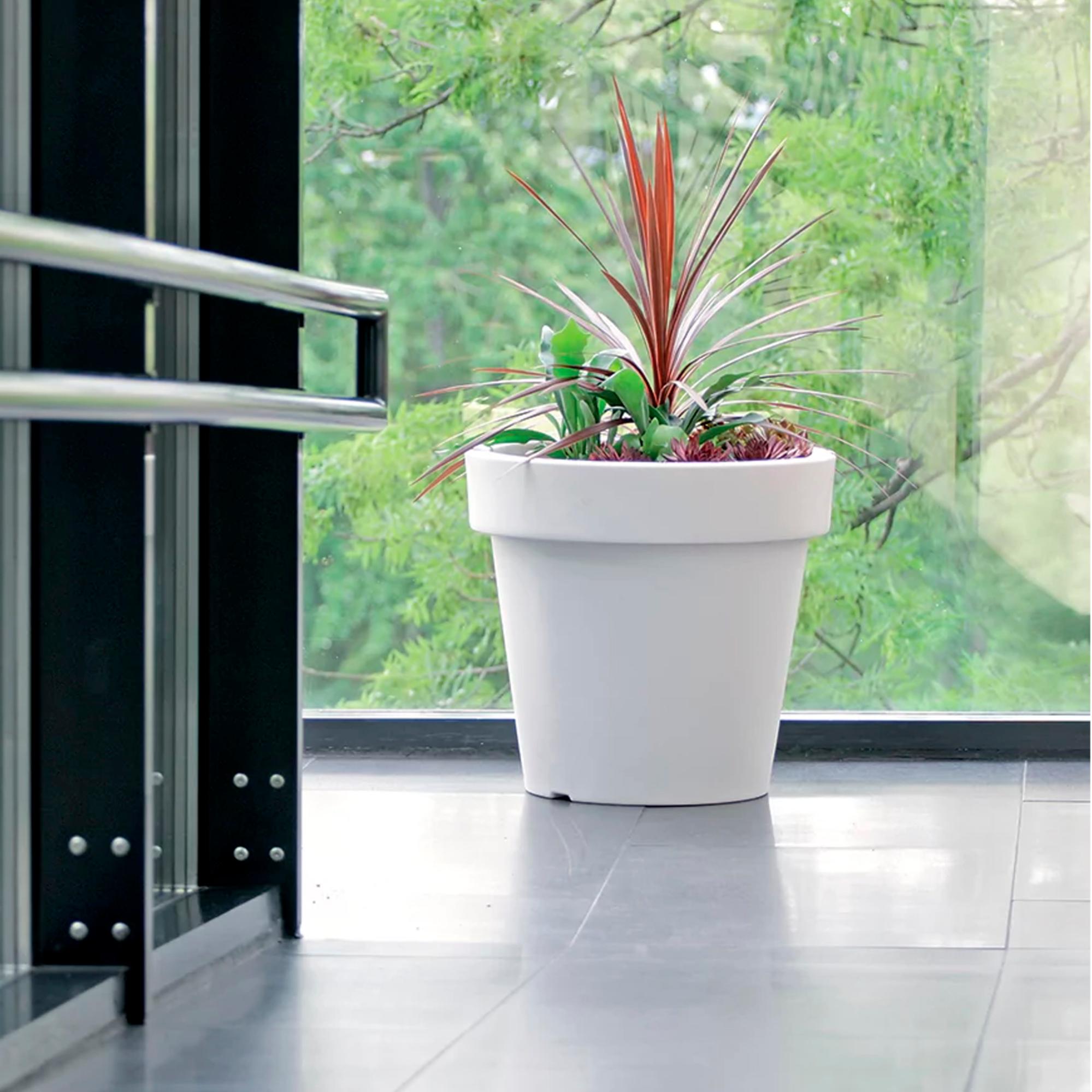 Pot de fleurs 92L LEXO, 600x600x550 mm, Anthracite - 5