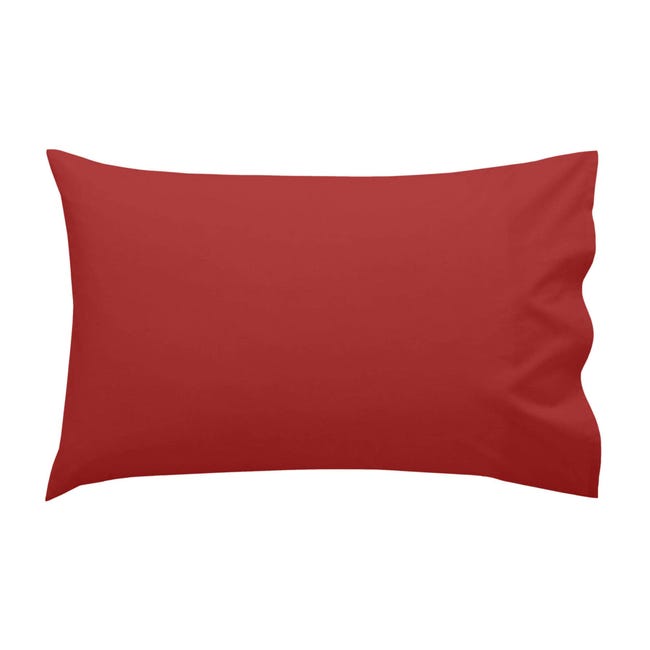Basic Federa per cuscino Rosso 40x60