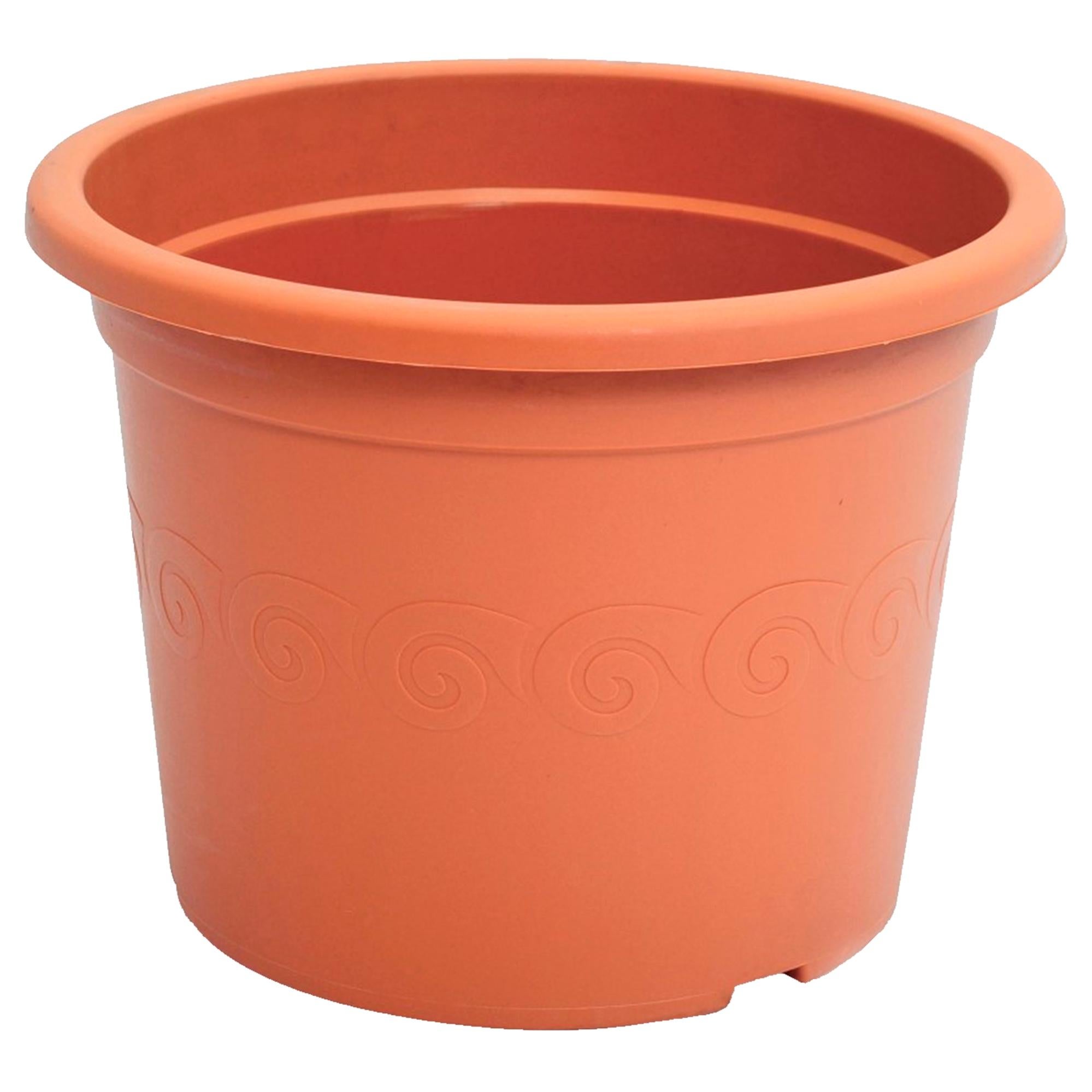 Vaso Tubus Corten 12L – Rame – 30x30x28 Cm – Portavaso In Acciaio Corten