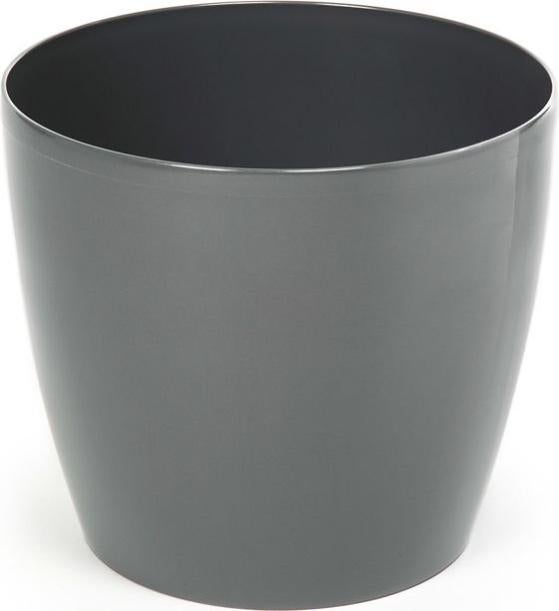 Prosperplast Vaso piante cilindro Sottovaso integrato TUBO P antracite