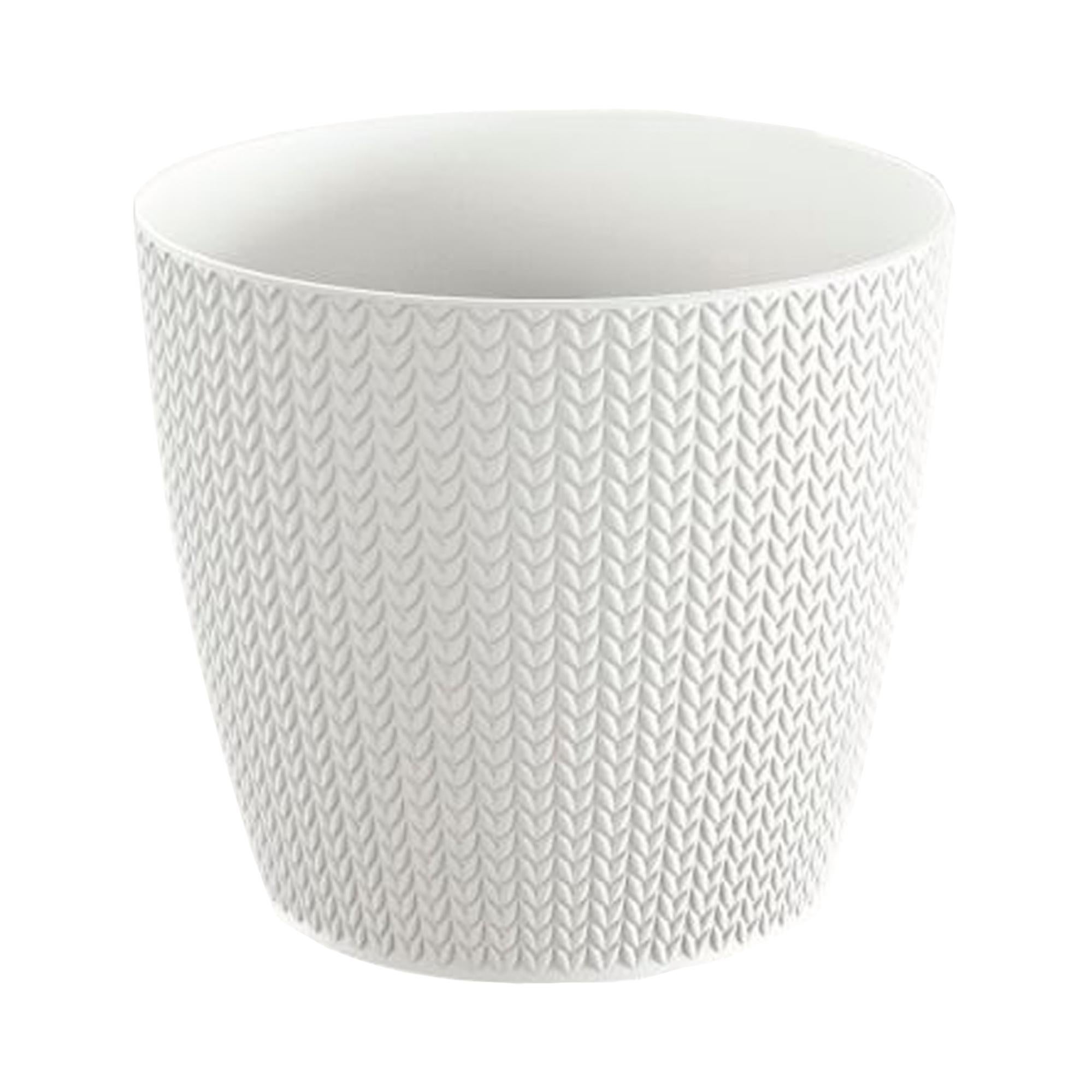 Vaso Per Piante Wheaty 2 Litri, 157x157x138 Mm, Colore Antracite - Resistente Ai Graffi