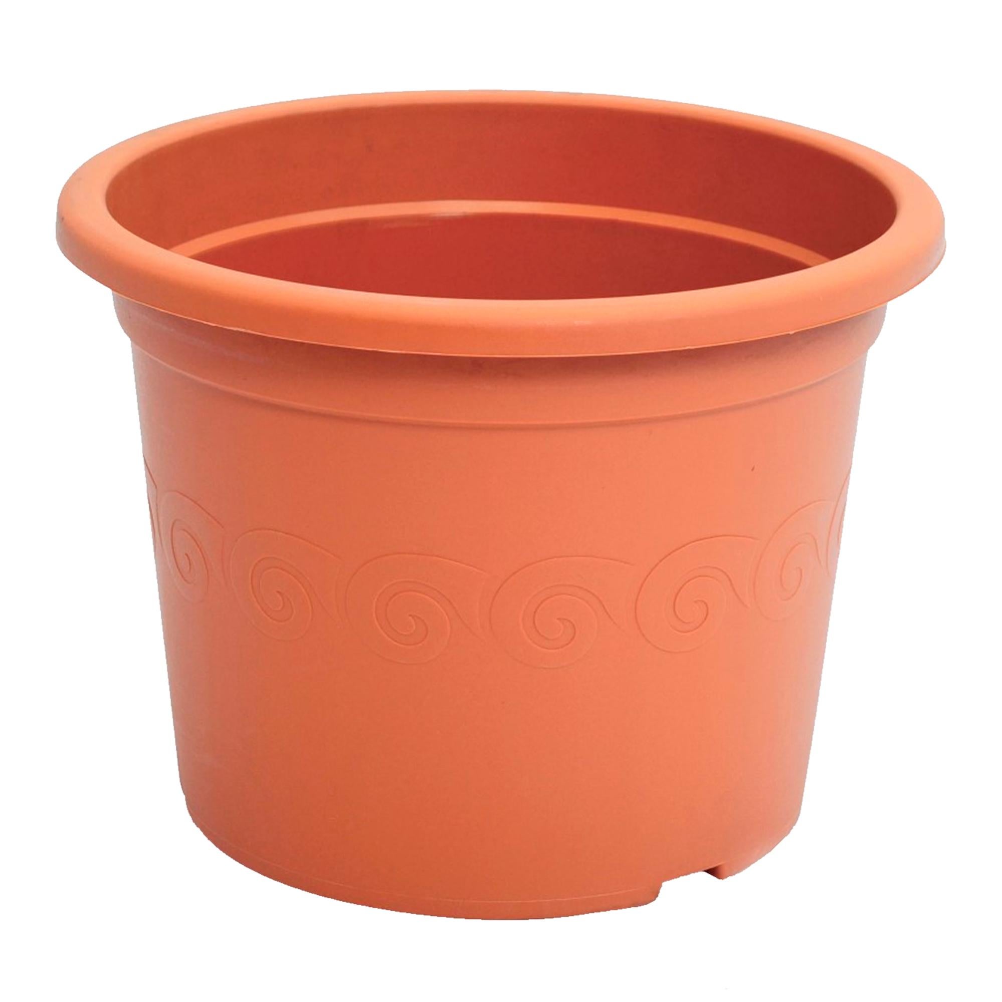 Biscottini Vasi per fiori 90x90x66 cm - Vaso rotondo in Terracotta