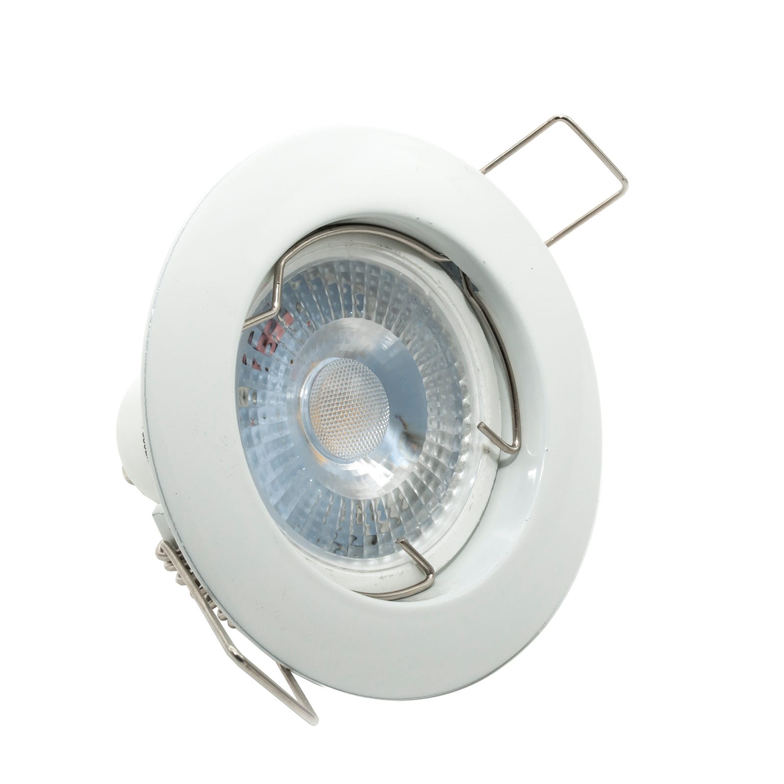 Faretto LED incasso orientabile spot 3W punto luce vetrina scale IP20 foro  45mm