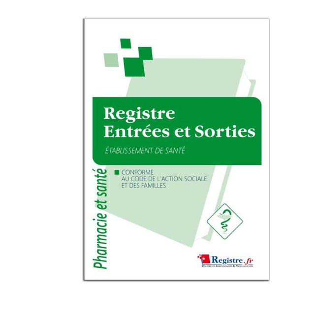 Registre entrées et sorties établissement de santé (RM030) | Leroy Merlin