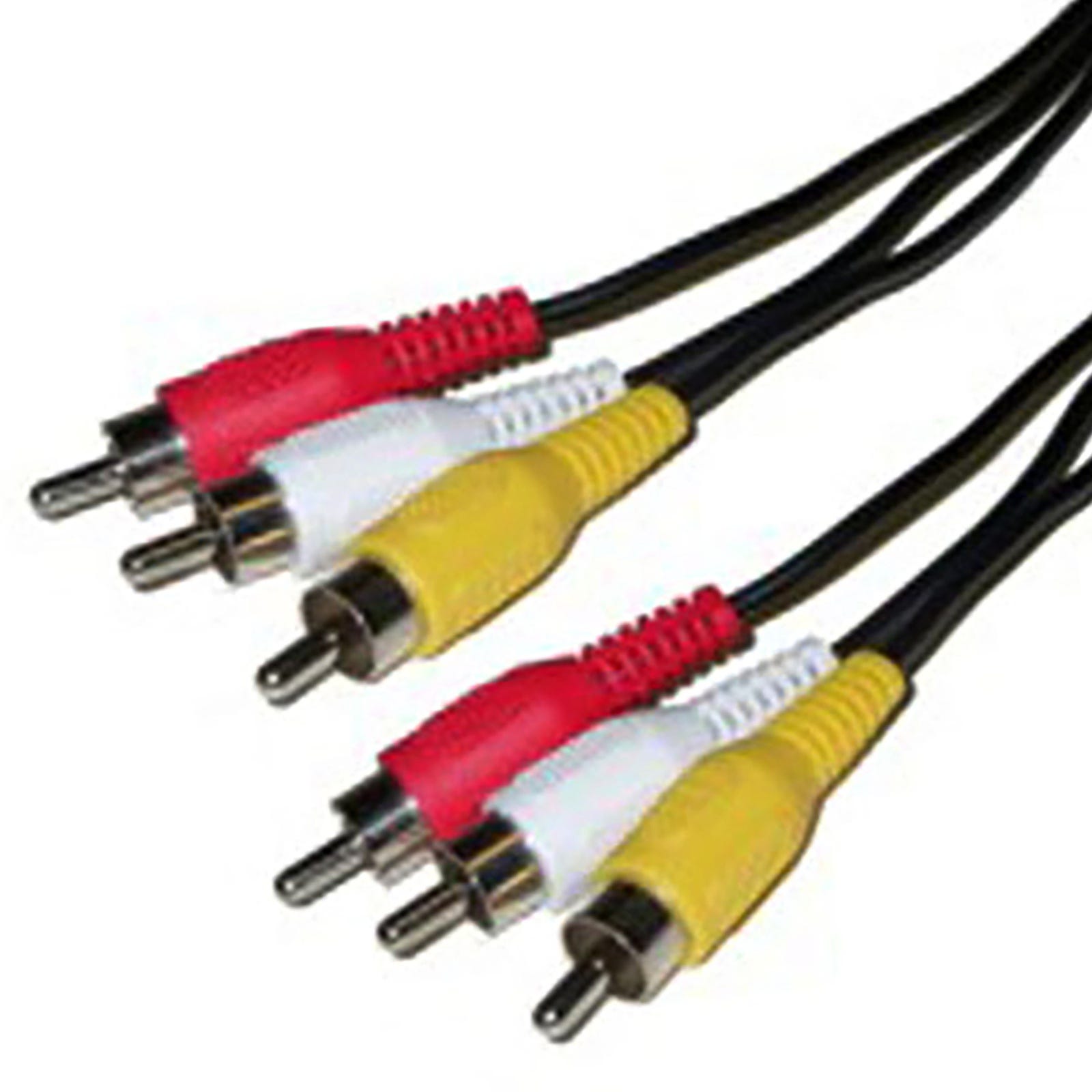 Câble enceinte hifi 2x0.75mm², 10m, noir et rouge, LEXMAN