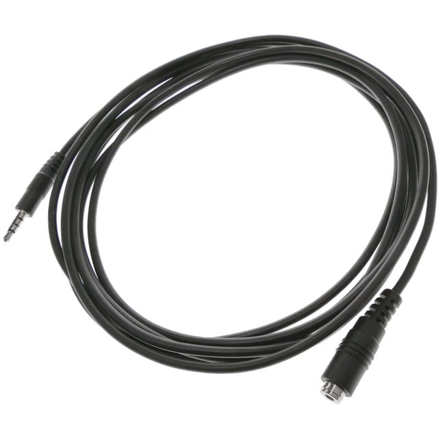 Cable Jack 3.5 Macho a Hembra de 4 Contactos Audio y Video de distintas  medidas
